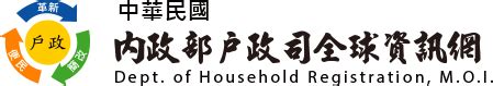 是幾號門|中華民國 內政部戶政司 全球資訊網